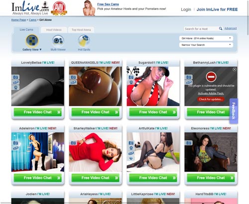 A Review Screenshot of imlive.com