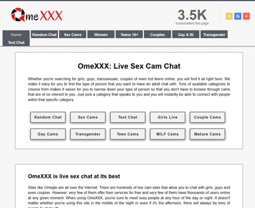 A Review Screenshot of omexxx.com