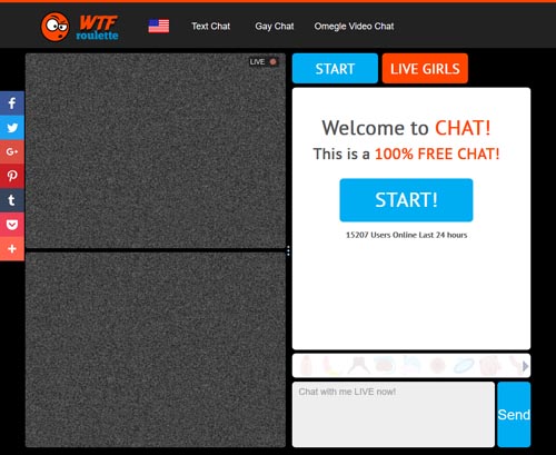 A Review Screenshot of wtfroulette.com